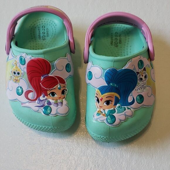 RARE HTF Shimmer & Shine light up Crocs - Picture 4 of 6